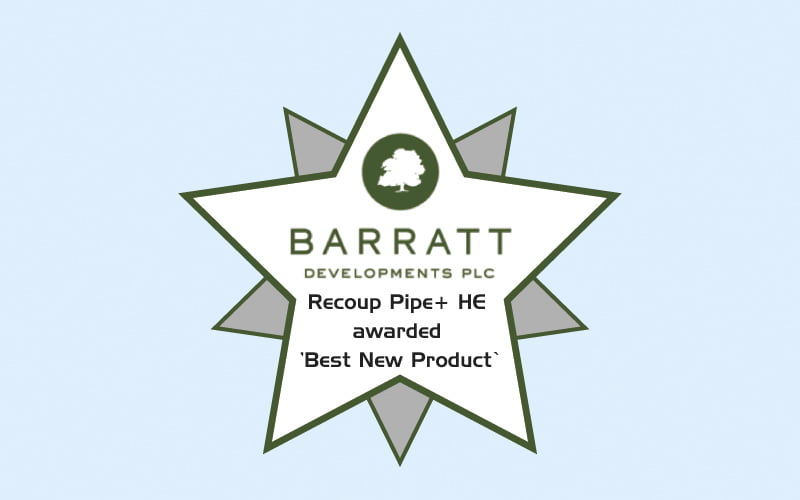 Recoup win Barratt Developments plc ‘Best New Product’ award!