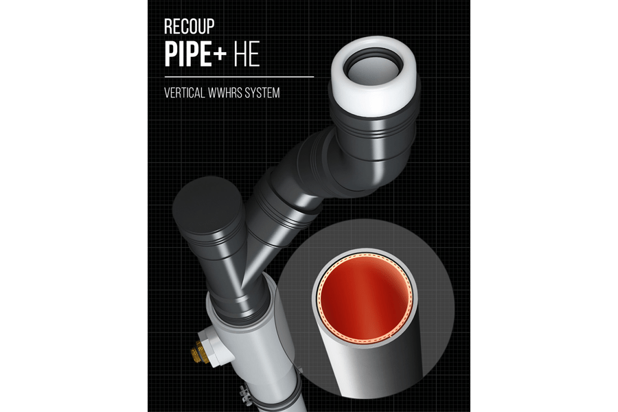 Recoup Pipe+ HE WWHRS Detail